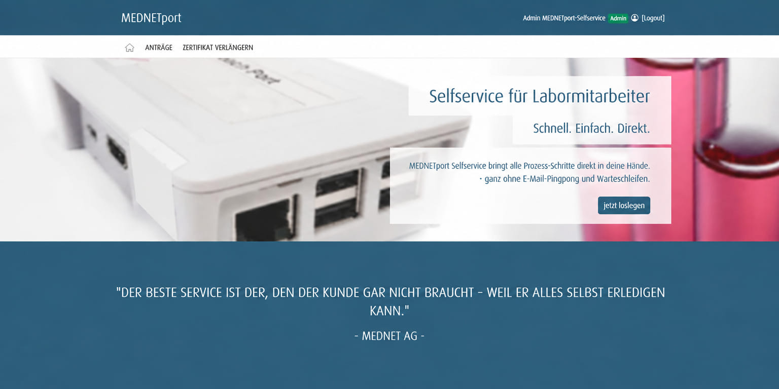 Selfservice